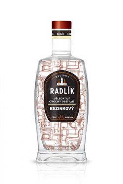 Radlík Bezinka 0,5l 45%