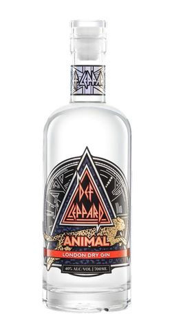 Def Leppard ANIMAL London Dry Gin 0,7l 40% L.E.