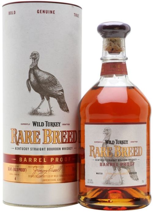 Wild Turkey Rare Breed Barrel Proof 0,7l 58,4% Tuba