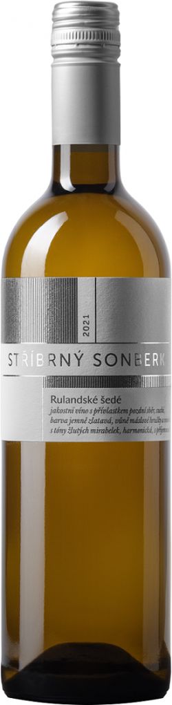 Sonberk Rulandské šedé Pozdní sběr 2021 0,75l 13,5%