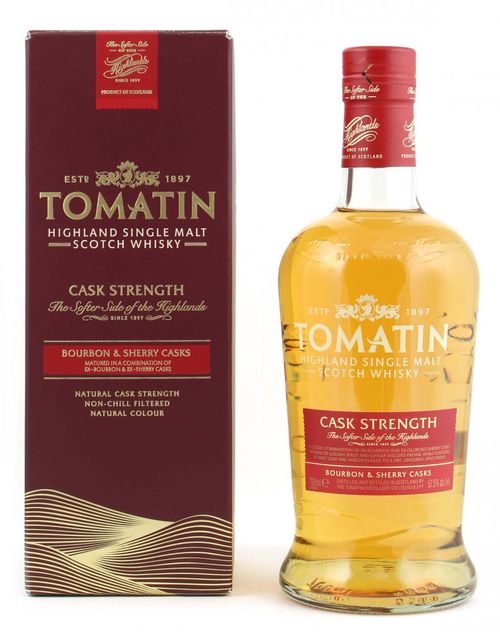 Tomatin Cask Strength 0,7l 57,5%