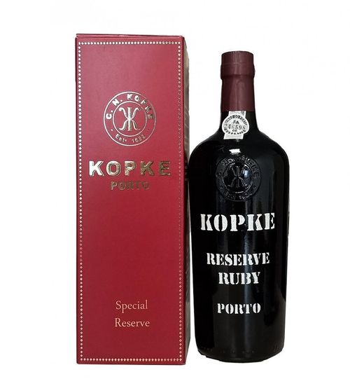 Kopke Reserve Ruby 0,75l 19,5% Dřevěný box