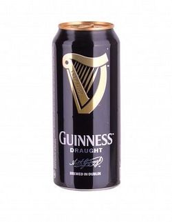 Guinness Stout Draught 11° 0,44l 4,2% Plech
