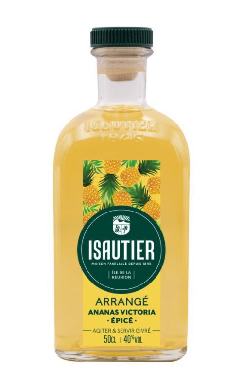 Isautier Arrangé Épicé Ananas Victoria 0,5l 40%