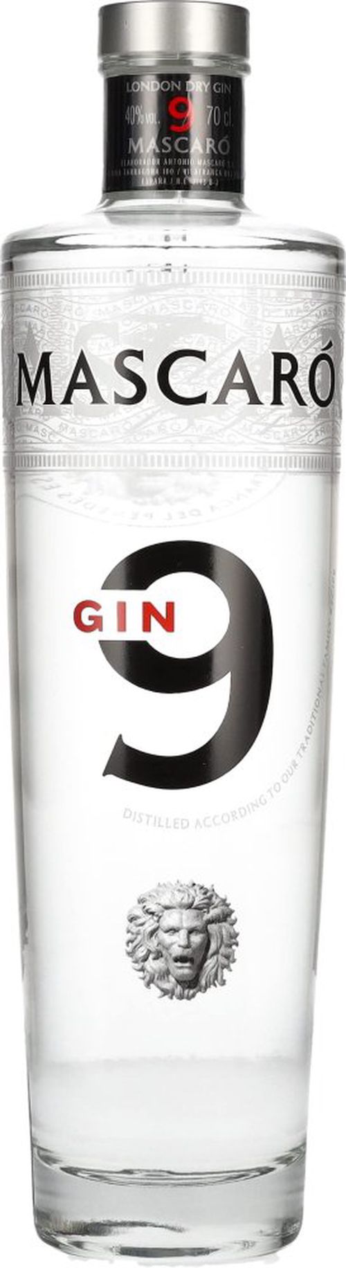 Mascaró Gin 9 0,7l 40%