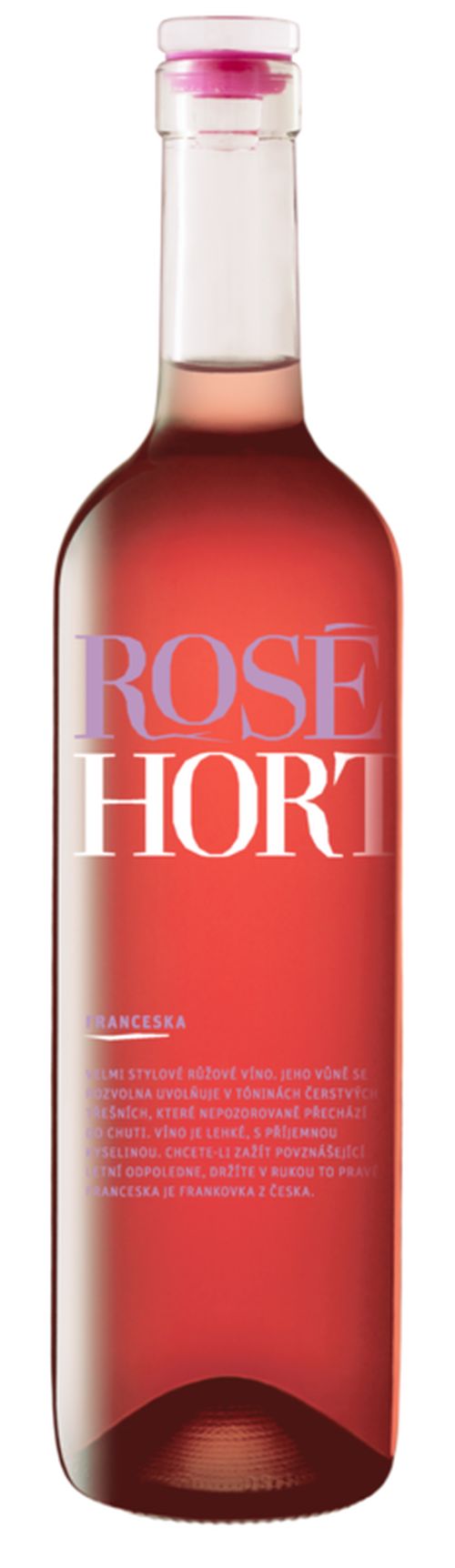 Hort Franceska Rosé Známkové 2021 0,75l 12%