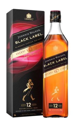 Johnnie Walker Black Label Sherry Finish 12y 0,7l 40% GB L.E.