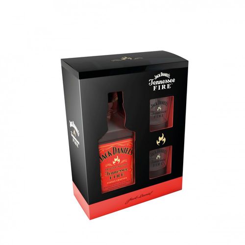 Jack Daniel's Fire 0,7l 35% + 2x sklo GB