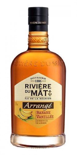 Riviere du Mat Arrangé Banane Vanillée 0,7l 35%