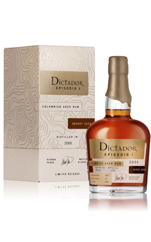 Dictador Episodio 1 Sherry Cask 16y 2005 0,7l 44% / Rok lahvování 2021