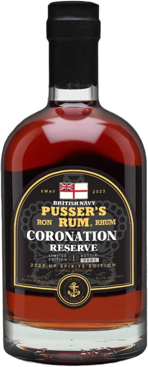 Pusser's Coronation Reserve British Navy Rum 0,7l 54,5% L.E.