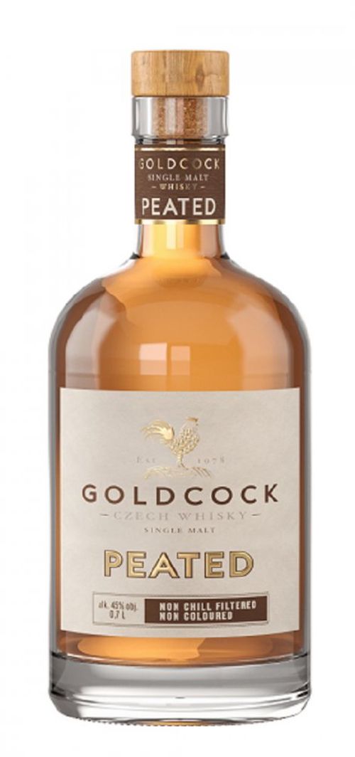 Gold Cock Peated 0,7l 45%