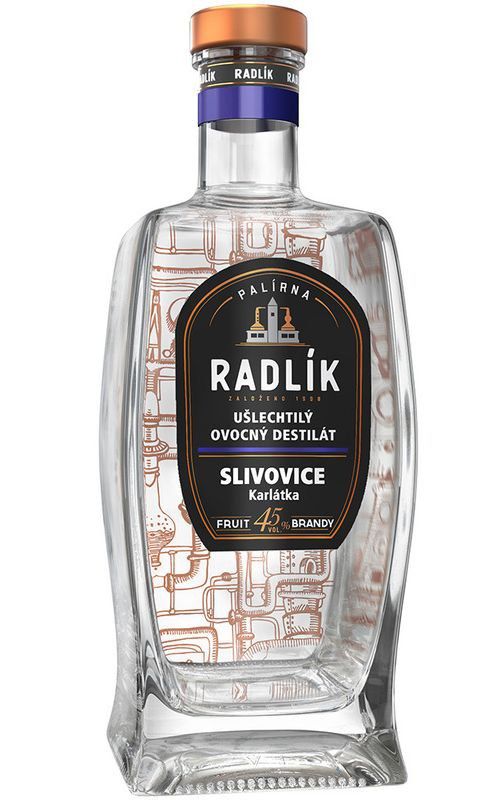 Radlík Slivovice Karlátka 0,5l 45%