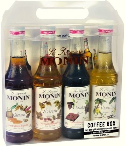 Monin Coffee Box 4x 0,25l