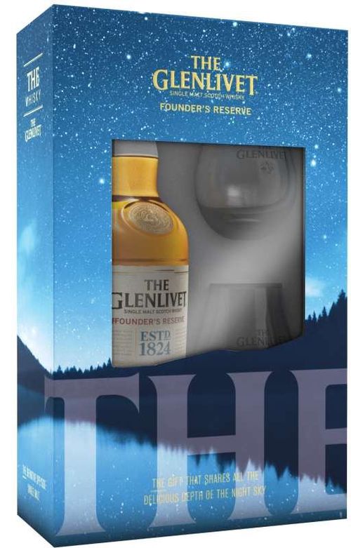 Glenlivet Founder's Reserve 0,7l 40% + 2x sklo GB