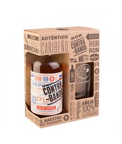 Contrabando Anejo 5y 0,7l 38% + 1x sklo GB