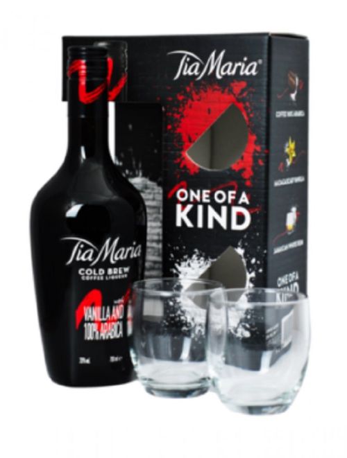 Tia Maria 0,7l 20% + 2x sklo GB