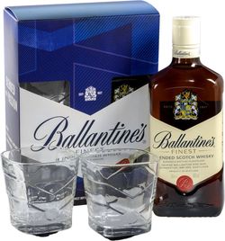 Ballantine's 0,7l 40% + 2x sklo GB 2017