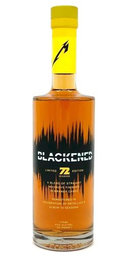 Blackened Whiskey by Metallica 72 Seasons 0,75l 45% L.E.