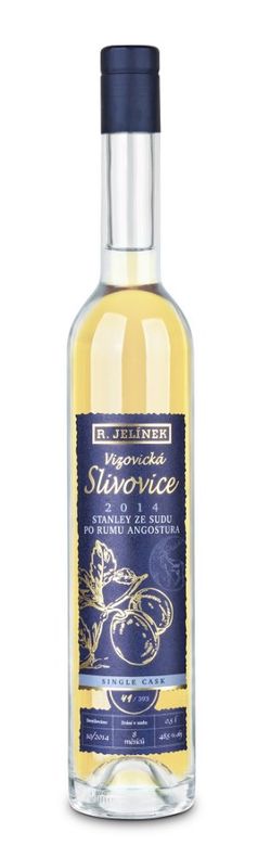 Vizovická Slivovice 2014 Stanley Angostura 0,5l 48,5% L.E.