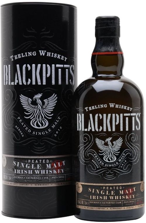 Teeling Blackpitts Peated Single Malt 0,7l 46% / Rok lahvování 2020